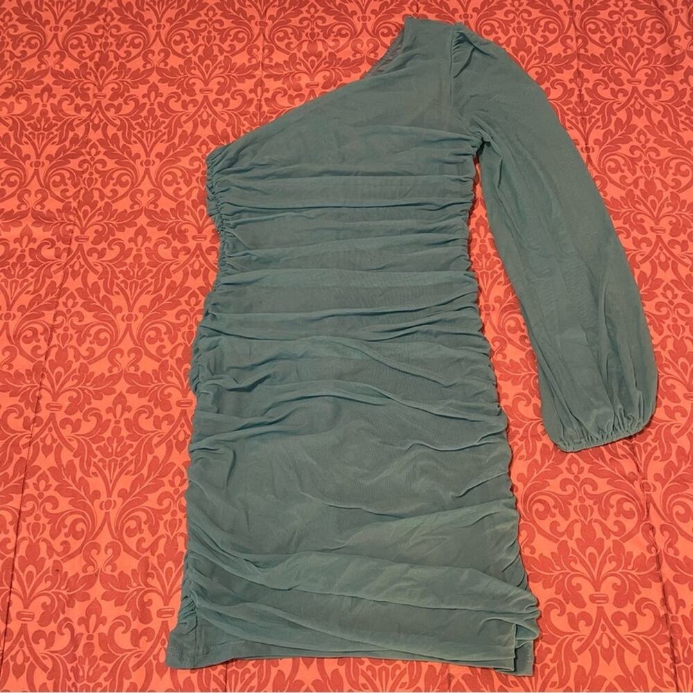 One Shoulder Midi Dress